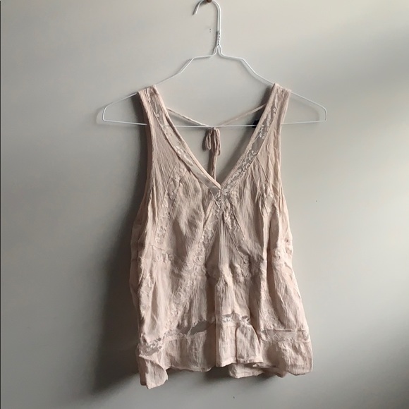 American Eagle Outfitters Tops - AEO Lace Tank